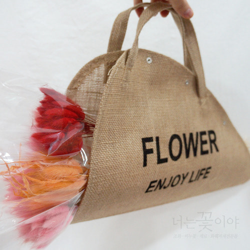플라워백 FLOWER ENJOY LIFE/꽃가방-피우다랩